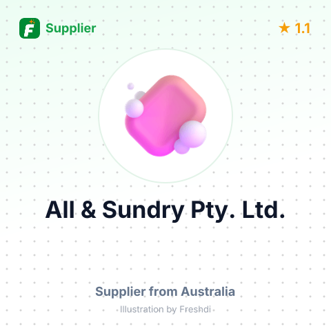 All & Sundry Pty. Ltd. – summary card, no photo uploaded yet