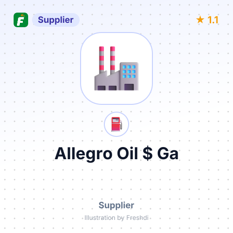 Allegro Oil $ Ga – summary card, no photo uploaded yet