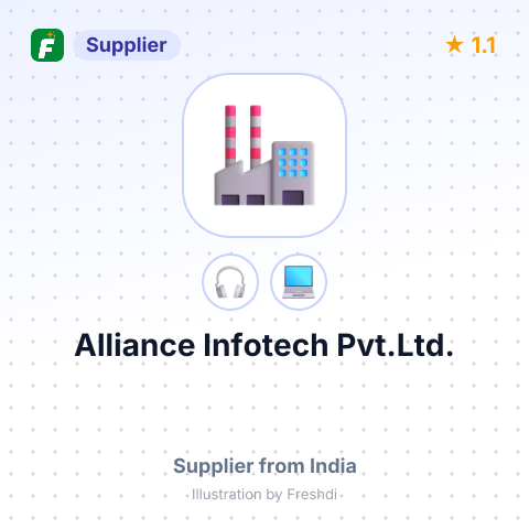 Alliance Infotech Pvt.Ltd. – summary card, no photo uploaded yet