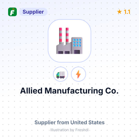 Allied Manufacturing Co. – summary card, no photo uploaded yet
