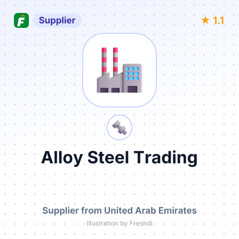 Alloy Steel Trading – summary card, no photo uploaded yet