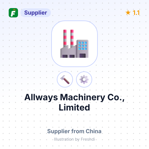 Allways Machinery Co., Limited – summary card, no photo uploaded yet