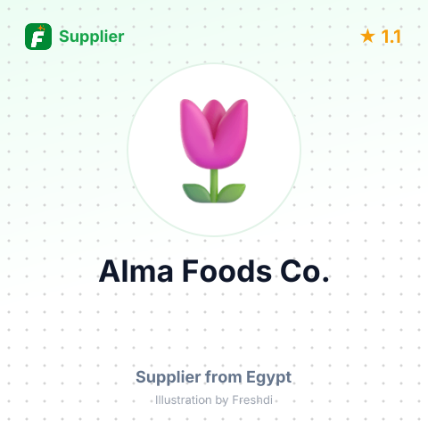 Alma Foods Co.  – summary card, no photo uploaded yet
