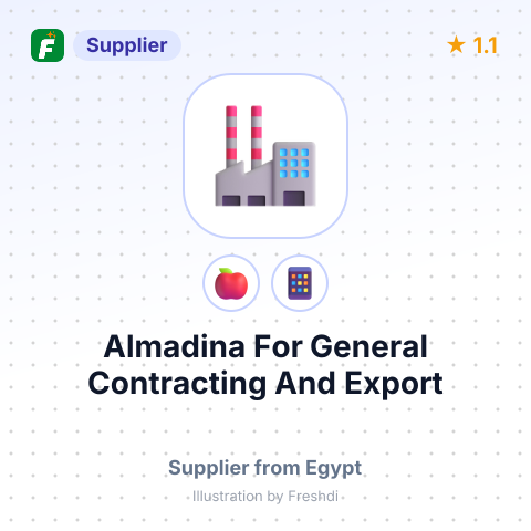 Almadina For General Contracting And Export  – summary card, no photo uploaded yet