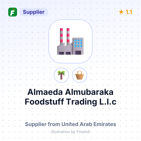 Almaeda Almubaraka Foodstuff Trading L.l.c  – summary card, no photo uploaded yet