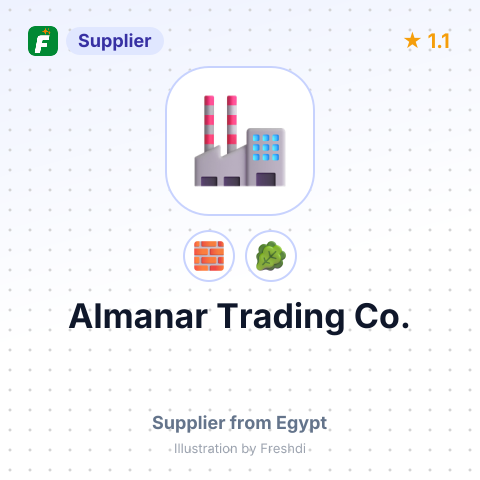Almanar Trading Co. – summary card, no photo uploaded yet
