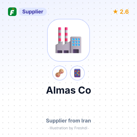 Almas Co – summary card, no photo uploaded yet