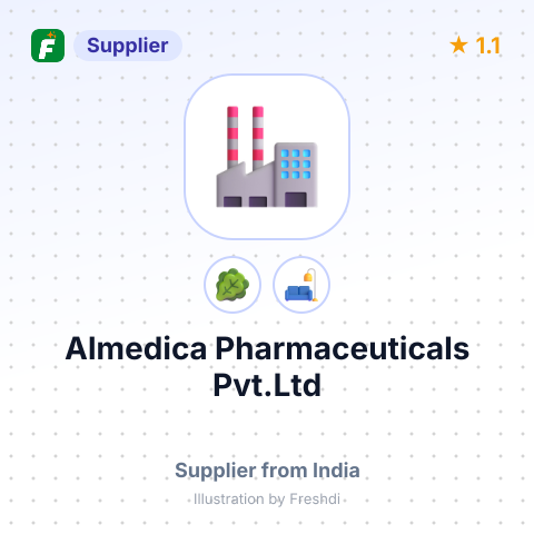 Almedica Pharmaceuticals Pvt.Ltd – summary card, no photo uploaded yet