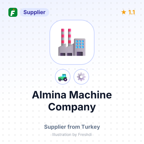 Almina Machine Company – summary card, no photo uploaded yet