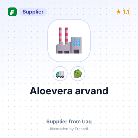 Aloevera arvand – summary card, no photo uploaded yet