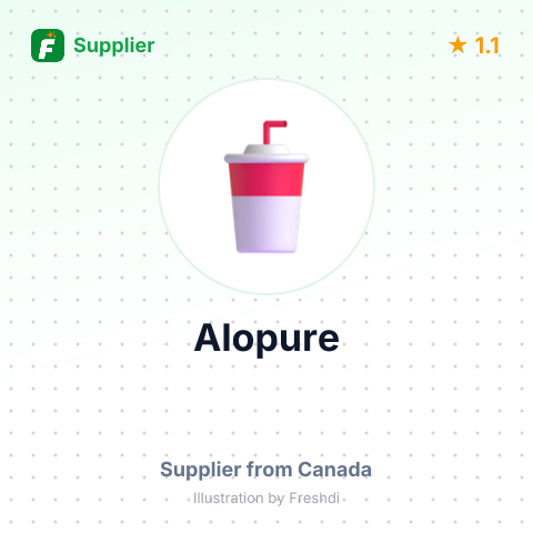 Alopure  – summary card, no photo uploaded yet