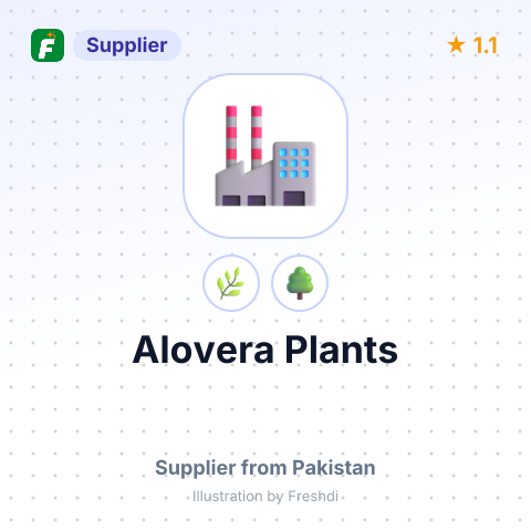 Alovera Plants  – summary card, no photo uploaded yet