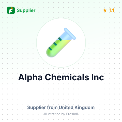 Alpha Chemicals Inc – summary card, no photo uploaded yet