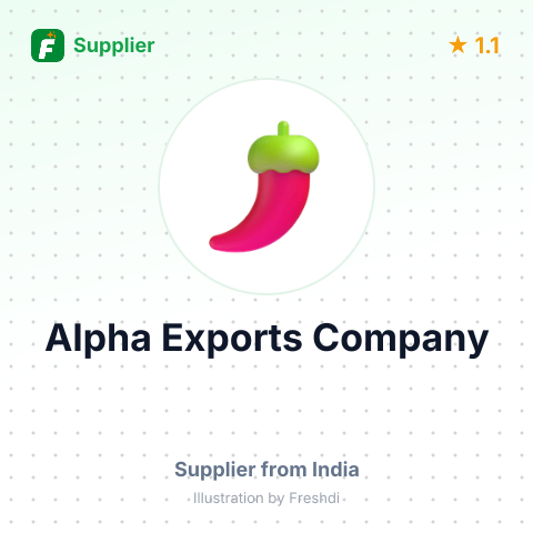 Alpha Exports Company – summary card, no photo uploaded yet