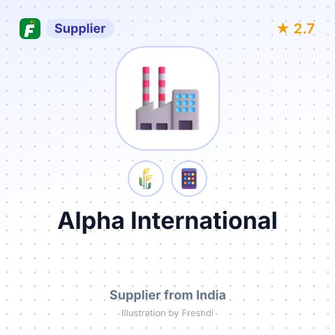 Alpha International – summary card, no photo uploaded yet