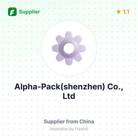 Alpha-Pack(shenzhen) Co., Ltd – summary card, no photo uploaded yet