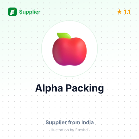 Alpha Packing  – summary card, no photo uploaded yet