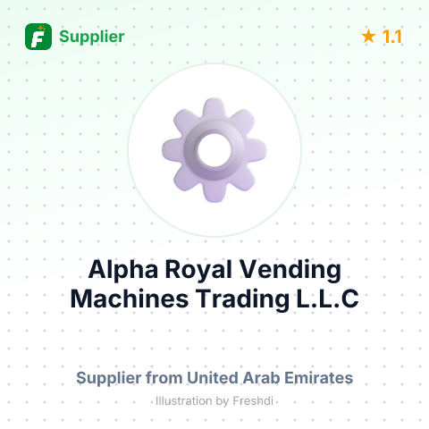 Alpha Royal Vending Machines Trading L.L.C  – summary card, no photo uploaded yet