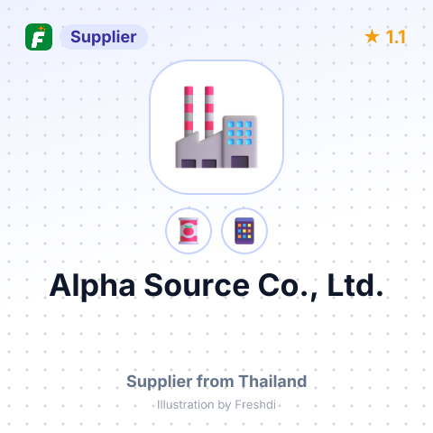 Alpha Source Co., Ltd.  – summary card, no photo uploaded yet
