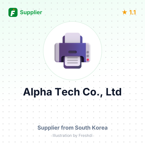 Alpha Tech Co., Ltd – summary card, no photo uploaded yet