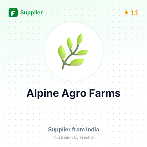 Alpine Agro Farms – summary card, no photo uploaded yet