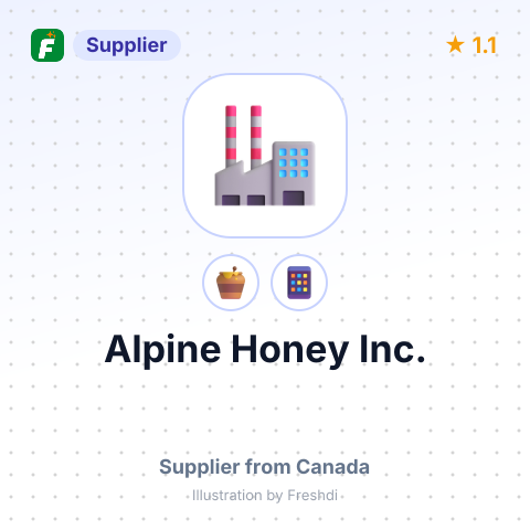 Alpine Honey Inc.  – summary card, no photo uploaded yet