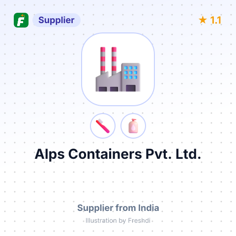 Alps Containers Pvt. Ltd. – summary card, no photo uploaded yet