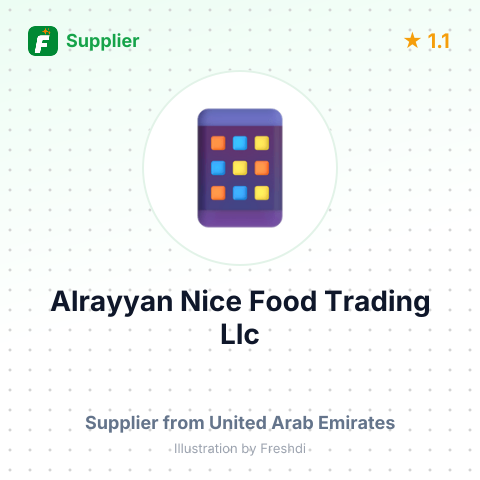 Alrayyan Nice Food Trading Llc  – summary card, no photo uploaded yet