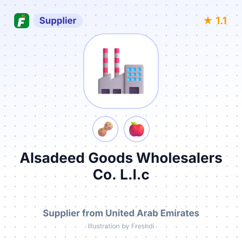 Alsadeed Goods Wholesalers Co. L.l.c  – summary card, no photo uploaded yet