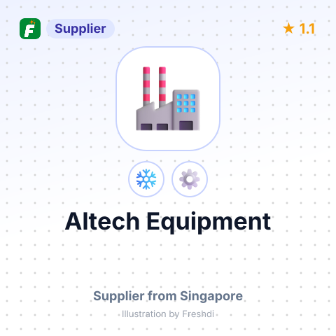 Altech Equipment – summary card, no photo uploaded yet