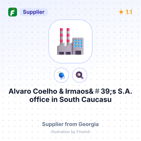 Alvaro Coelho & Irmaos&＃39;s S.A. office in South Caucasu – summary card, no photo uploaded yet