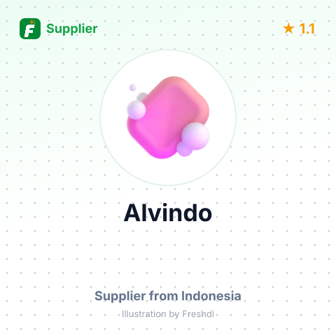 Alvindo – summary card, no photo uploaded yet
