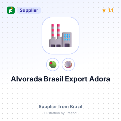 Alvorada Brasil Export Adora  – summary card, no photo uploaded yet