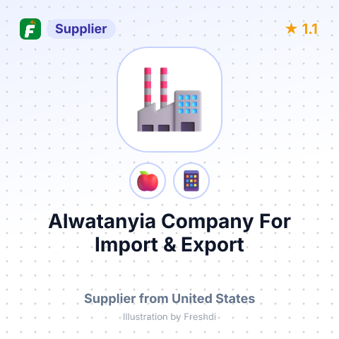 Alwatanyia Company For Import & Export  – summary card, no photo uploaded yet