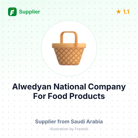 Alwedyan National Company For Food Products  – summary card, no photo uploaded yet