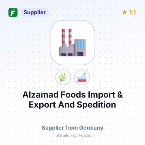 Alzamad Foods Import & Export And Spedition  – summary card, no photo uploaded yet