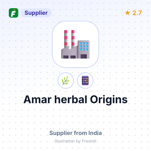 Amar herbal Origins – summary card, no photo uploaded yet