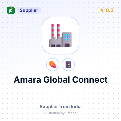Amara Global Connect – summary card, no photo uploaded yet