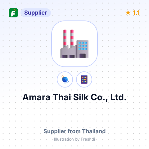 Amara Thai Silk Co., Ltd. – summary card, no photo uploaded yet