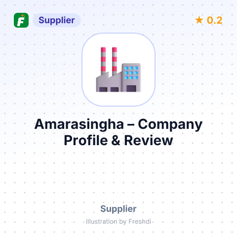Amarasingha – summary card, no photo uploaded yet