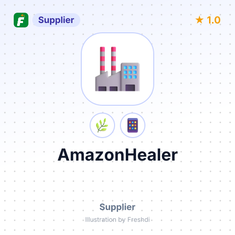 AmazonHealer – summary card, no photo uploaded yet