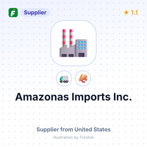 Amazonas Imports Inc. – summary card, no photo uploaded yet