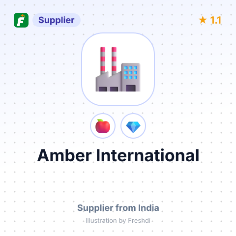 Amber International  – summary card, no photo uploaded yet