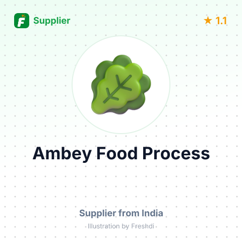 Ambey Food Process – summary card, no photo uploaded yet