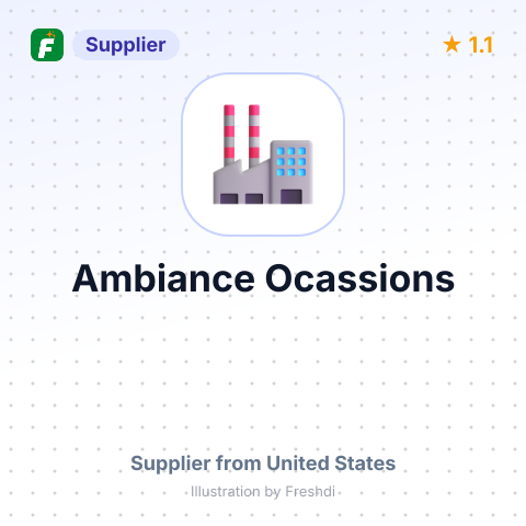 Ambiance Ocassions – summary card, no photo uploaded yet