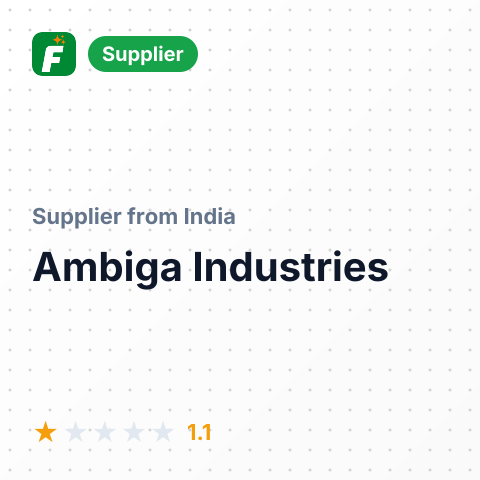 Ambiga Industries – summary card, no photo uploaded yet