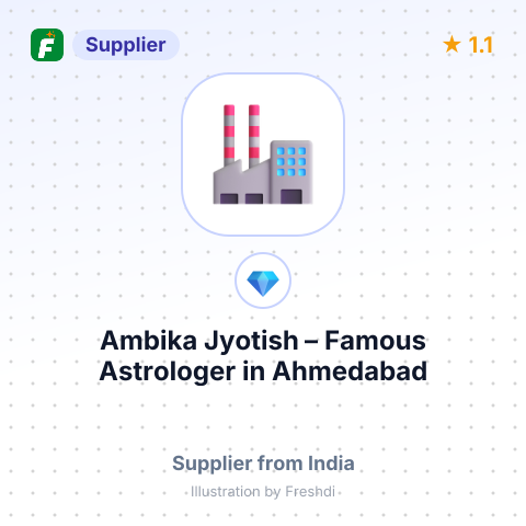 Ambika Jyotish – Famous Astrologer in Ahmedabad – summary card, no photo uploaded yet