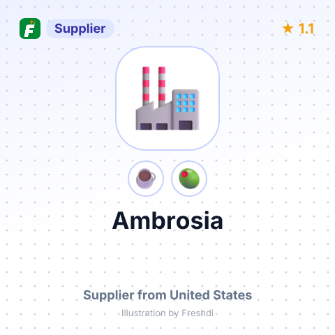 Ambrosia  – summary card, no photo uploaded yet