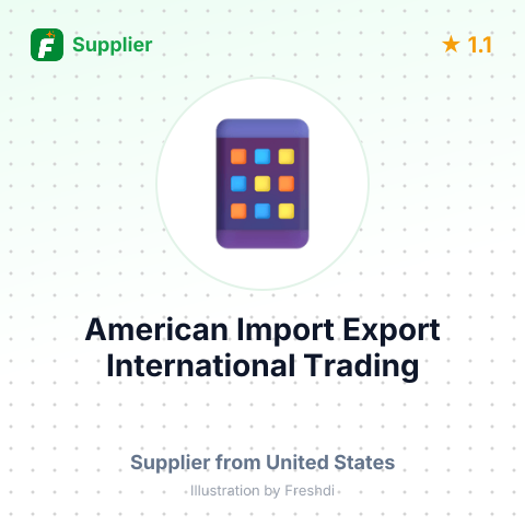 American Import Export International Trading  – summary card, no photo uploaded yet