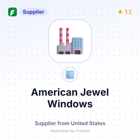 American Jewel Windows – summary card, no photo uploaded yet